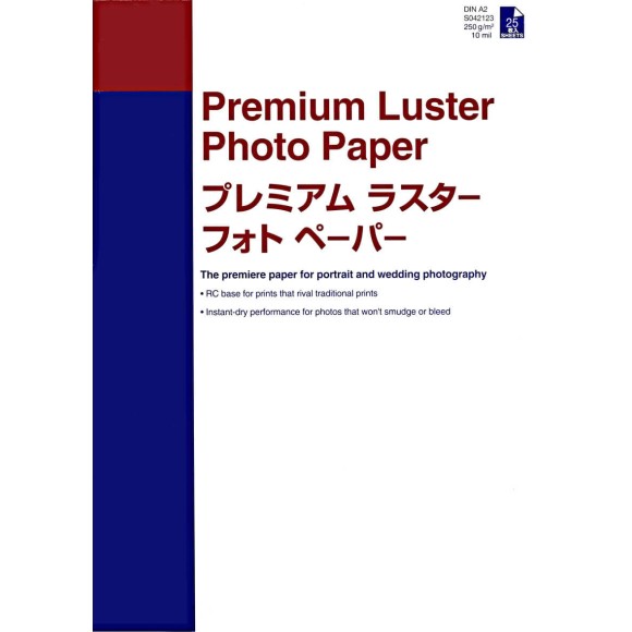 Epson Premium Luster A2 25 Sheets SO42123
